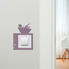 Light Switch Surround Bathroom Woman In Bathtub Decorative Switch Cover Frame