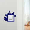 Light Switch Surround Safari Animals Kids Room Decorative Switch Cover Frame