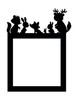 Light Switch Surround Woodland Animals Kids Room Decorative Switch Cover Frame