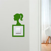 Light Switch Surround Barbie Kids Room Decorative Switch Plate Cover Frame