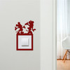Light Switch Surround Mickey Minnie Mouse Kids Room Decor Switch Cover Frame