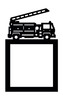 Light Switch Surround Fire Engine Fire Truck Kids Room Decor Switch Cover Frame