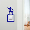 Light Switch Surround Football Footballer Kids Room Decor Switch Cover Frame