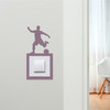 Light Switch Surround Football Footballer Kids Room Decor Switch Cover Frame
