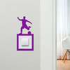 Light Switch Surround Football Footballer Kids Room Decor Switch Cover Frame