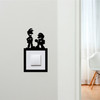 Light Switch Surround Super Mario Luigi Kids Room Decor Switch Cover Frame