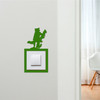 Light Switch Surround Rocket Raccoon Kids Room Decorative Switch Cover Frame