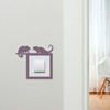 Light Switch Surround Chameleon Lizard Decorative Switch Plate Cover Frame