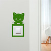 Light Switch Surround Peeking Cat Decorative Switch Plate Cover Frame
