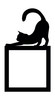 Light Switch Surround Cat Stretching Decorative Switch Plate Cover Frame