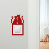 Light Switch Surround Cats Decorative Switch Plate Cover Frame