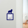 Light Switch Surround Australian Shepherd Dog Decorative Switch Cover Frame