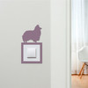 Light Switch Surround Sheltie Dog Decorative Switch Plate Cover Frame