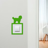 Light Switch Surround Shih Tzu Dog Decorative Switch Plate Cover Frame