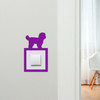 Light Switch Surround Shih Tzu Dog Decorative Switch Plate Cover Frame