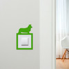 Light Switch Surround Welsh Corgi Dog Decorative Switch Plate Cover Frame