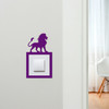Light Switch Surround Lion Decorative Switch Plate Cover Frame