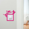 Light Switch Surround Monkey Climbing Decorative Switch Plate Cover Frame