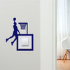 Light Switch Surround Basketball Player Decorative Switch Plate Cover Frame