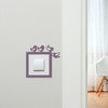 Light Switch Surround Cute Birds Decorative Switch Plate Cover Frame