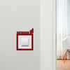 Light Switch Surround Bathroom Funny Man Toilet Decorative Switch Cover Frame