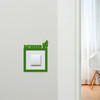 Light Switch Surround Bathroom Funny Man Toilet Decorative Switch Cover Frame