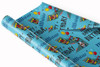 Personalised Wrapping Paper Kids Birthday Racing Cars For Boys Custom Gift-Wrap