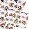Personalised Wrapping Paper Kids Birthday Horses Photo Girls Custom Gift Wrap