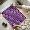 Personalised Wrapping Paper Kids Birthday Fortnite Purple Custom Gift-Wrap