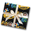Personalised Wrapping Paper Kids Birthday Game Controller Boys Custom Gift Wrap