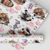 Personalised Wrapping Paper Kids Birthday Girls Horses Photo Custom Gift Wrap