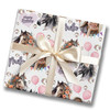 Personalised Wrapping Paper Kids Birthday Girls Horses Photo Custom Gift Wrap