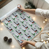 Personalised Wrapping Paper Kids Birthday Grey Photo Football Custom Gift Wrap