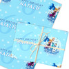 Personalised Wrapping Paper Kids Birthday Light Frozen Girls Custom Gift Wrap