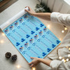 Personalised Wrapping Paper Kids Birthday Navy Blue Frozen Custom Gift Wrap
