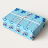 Personalised Wrapping Paper Kids Birthday Navy Blue Frozen Custom Gift Wrap