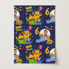 Personalised Wrapping Paper Kids Birthday Navy Monsters Photo Custom Gift Wrap