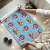 Personalised Wrapping Paper Kids Birthday Paw Patrol Blue Custom Gift Wrap