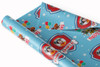 Personalised Wrapping Paper Kids Birthday Paw Patrol Blue Custom Gift Wrap