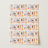 Personalised Wrapping Paper Kids Birthday Photo Safari Animals Custom Gift Wrap