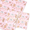 Personalised Wrapping Paper Kids Birthday Animals Ballet Girls Custom Gift Wrap