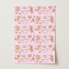 Personalised Wrapping Paper Kids Birthday Animals Ballet Girls Custom Gift Wrap