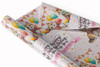 Personalised Wrapping Paper Kids Birthday Pink Party Cats Girls Custom Gift Wrap