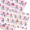 Personalised Wrapping Paper Kids Birthday Pink Unicorns Girls Custom Gift Wrap