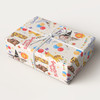 Personalised Wrapping Paper Kids Birthday Safari Animals Photo Custom Gift Wrap