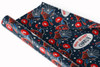 Personalised Wrapping Paper Kids Birthday Spiderman Navy Boys Custom Gift Wrap