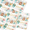 Personalised Wrapping Paper Kids Birthday Mermaids Photo Girls Custom Gift Wrap
