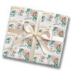 Personalised Wrapping Paper Kids Birthday Mermaid Photo Custom Gift Wrap