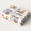 Personalised Wrapping Paper Kids Birthday Safari Animals Photo Custom Gift-Wrap