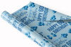 Personalised Wrapping Paper 60th Birthday Blue For Him Custom Gift Wrap